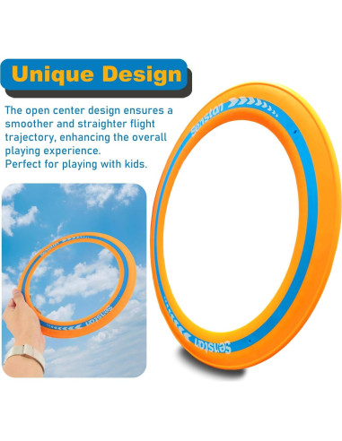 Discos Voladores Senston 27,94 cm Suaves 3 Pcs Diversión Familiar