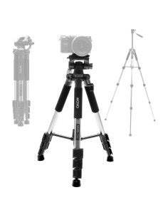 Trípode de cámara Movo MV-T5 144.78 cm ligero y ajustable