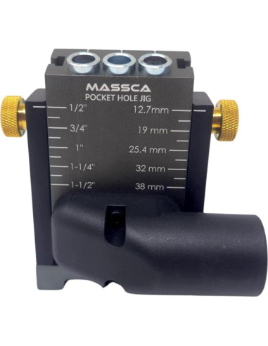 Plantilla de Agujeros en Ángulo Massca M1 - Aluminio Ajustable