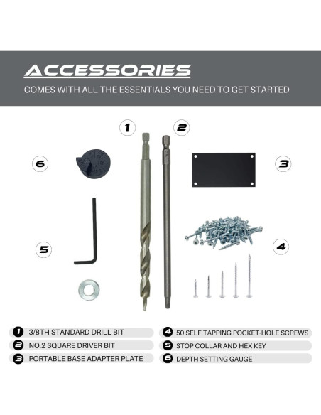 Plantilla de Agujeros en Ángulo Massca M1 - Aluminio Ajustable