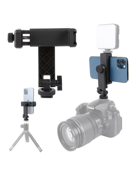 Adaptador de Montaje para Trípode Universal R6 - Soporte para Teléfonos y Cámaras