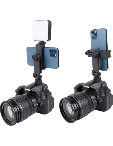 Adaptador de Montaje para Trípode Universal R6 - Soporte para Teléfonos y Cámaras