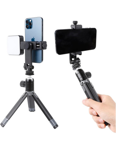 Adaptador de Montaje para Trípode Universal R6 - Soporte para Teléfonos y Cámaras