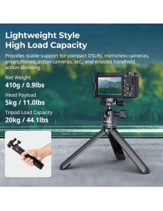 Trípode Compacto SmallRig 4630 para DSLR y Smartphone 2