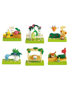 Re-Ment Jardín Pokémon - Tarde de Árboles - 6 Piezas