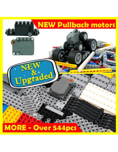 Kit de Piezas Técnicas 544PCS Pasacho - Motores y Conectores 2