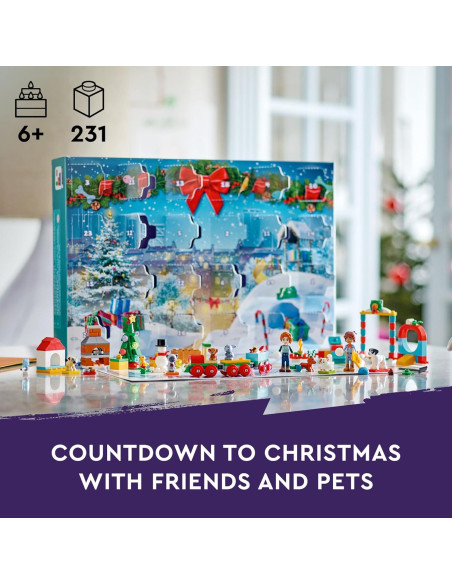 Calendario de Adviento LEGO Friends 2023 41758 con 24 Sorpresas