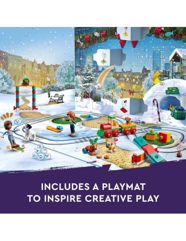 Calendario de Adviento LEGO Friends 2023 41758 con 24 Sorpresas