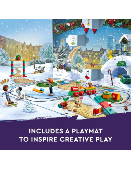 Calendario de Adviento LEGO Friends 2023 41758 con 24 Sorpresas