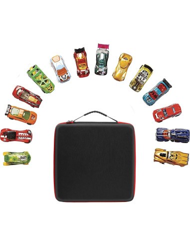 Caja de Transporte Organizador de Juguetes Qiteyz 80 Coches