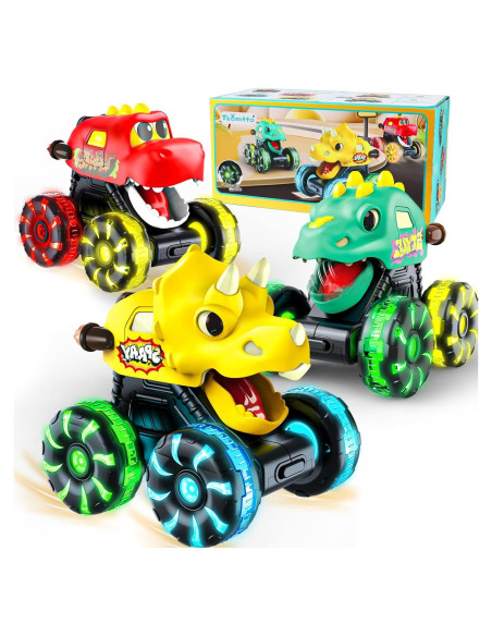 Juguetes Camiones Monstruo Dinosaurios Tsomtto 3-5 Años