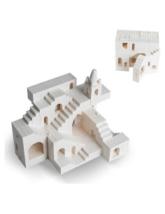 Bloques de Construcción AIYIMUSIDEEN Castillo Transformable 660 Piezas