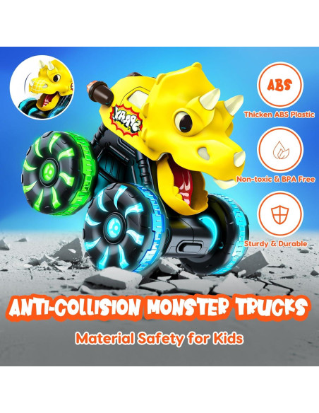 Juguetes Camiones Monstruo Dinosaurios Tsomtto 3-5 Años