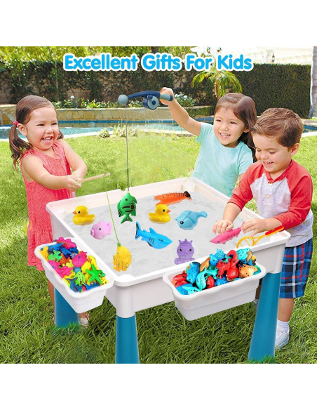 Mesa de Actividades para Niños OCATO con 152 Piezas Multicolor