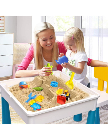 Mesa de Actividades para Niños OCATO con 152 Piezas Multicolor