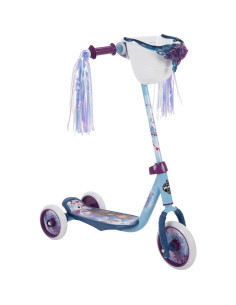 Scooter Huffy Frozen 2 para Niños + 40 Platos de Papel Disney 2