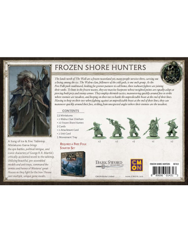 Juego de Estrategia CMON Una Canción de Hielo y Fuego - Cazadores de Costa Congelada - 2+ Jugadores