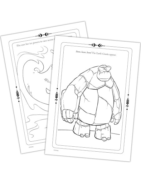 Libro de Colorear Frozen 2 Bendon con 6 Marcadores 32 Páginas