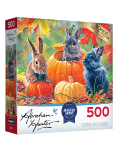 Rompecabezas 500 Piezas RoseArt Conejitos del Huerto 2