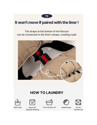 Cojín de Espalda para Carro de Mascotas Harryspet Gris