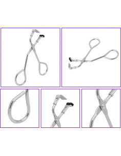 Rizador de Pestañas YOFAN de Acero Inoxidable, Ergonomía y Durabilidad 2