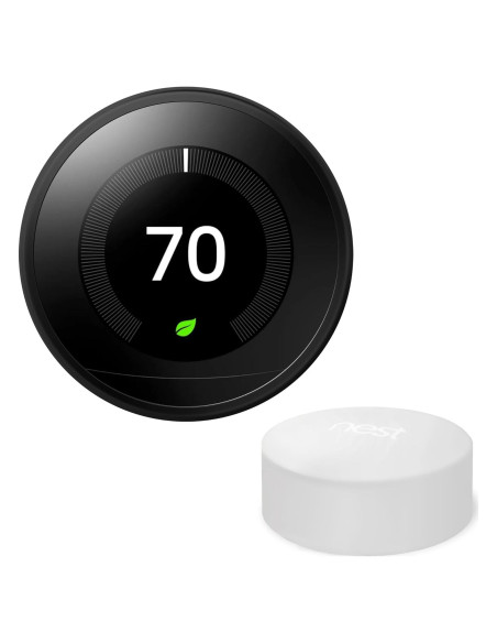 Termostato Aprendizaje Nest Google 3ra Generación Negro