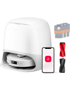 Aspiradora Robot Roborock Qrevo Curv S5X con Mopa 480ml 2