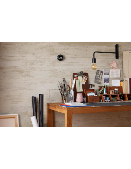 Termostato Aprendizaje Nest Google 3ra Generación Negro