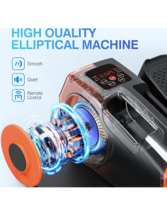 Máquina Elíptica de Escritorio GUGTTR Portátil Silenciosa 2