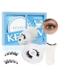 Kit de Pestañas Magnéticas KevKev Reutilizables 1 Par Topacio