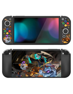 Funda Protectora PlayVital para Nintendo Switch OLED - Halloween