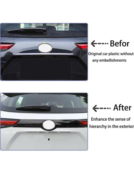 Placa de Protección de Rejilla para Toyota Highlander 2021-2025 - ABS Negro