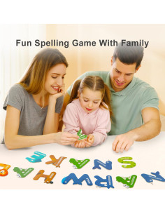 Letras Magnéticas Grandes Mideer - Imán ABC para Niños 2