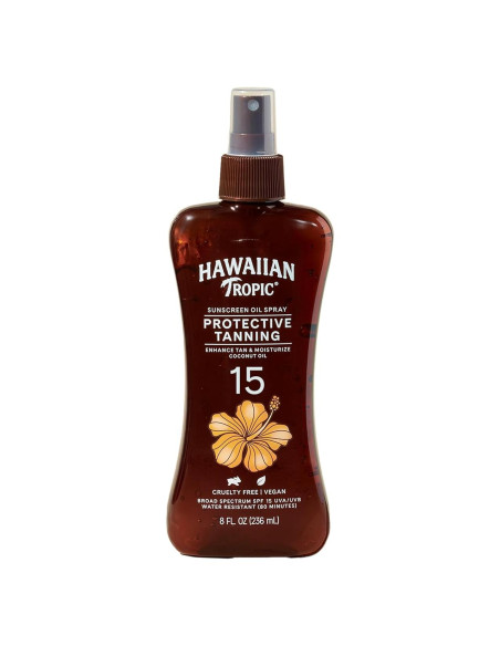 Aceite Bronceador en Spray Hawaiian Tropic SPF 15 - 226.8ml
