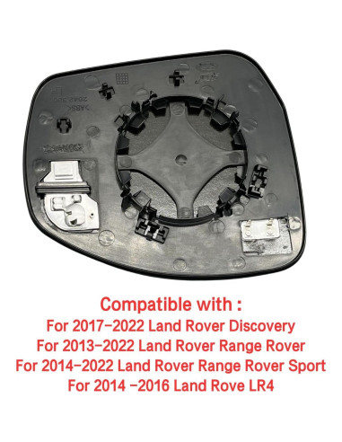 Espejo calefaccionado Jkzvicis izquierdo con punto ciego Land Rover
