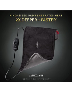 Almohadilla Térmica King-Size Sunbeam AdvancedHeat 30x61cm 2