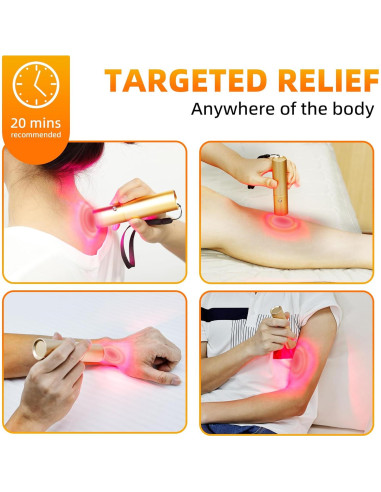 Dispositivo Terapia Luz Roja UTK 5 Longitudes de Onda