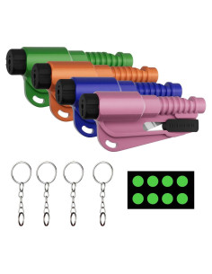 Herramienta de Escape 3 en 1 YLAOSIOA - Rompedor de Vidrio y Cortador de Cinturón