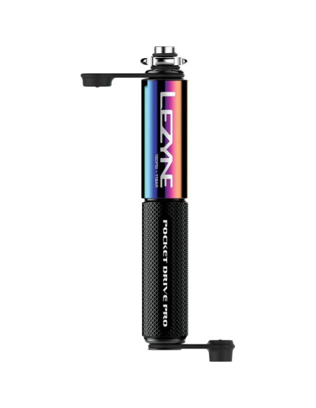 Bomba de Mano LEZYNE Pocket Drive Pro 14cm Alta Presión 160 PSI