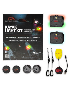 Kit de Luz para Kayak Guardian Angel - Luces Recargables 360