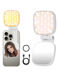 Luz de Selfie Magnética Nagnahz M27 LED Plegable para iPhone
