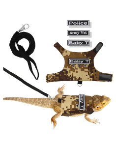 Conjunto Arnés y Correa Hypeety para Dragón Barbudo Ajustable