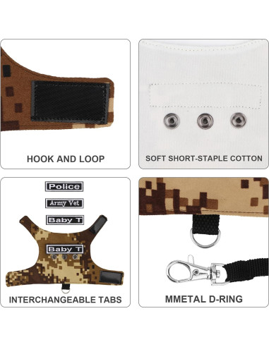 Conjunto Arnés y Correa Hypeety para Dragón Barbudo Ajustable