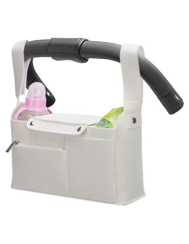 Bolsa Organizadora de Carrito PACMAXI Beige - Fieltro, 7.57L