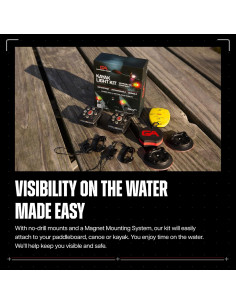 Kit de Luz para Kayak Guardian Angel - Luces Recargables 360 2