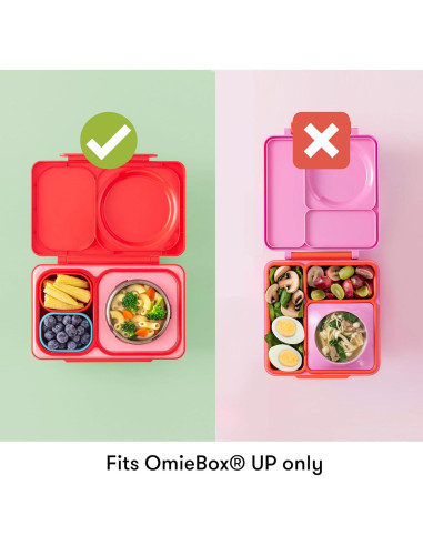 Contenedores de Salsas OmieBox UP 2 Piezas Silicona 118ml