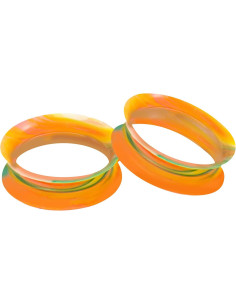 Kit de Estiramiento de Oído WYR 14 Piezas Silicona Hipoalergénica 2