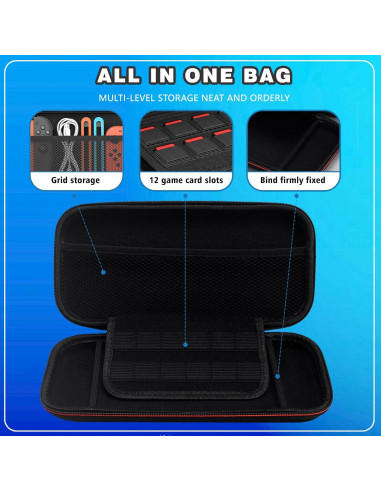 Paquete de Accesorios 10 en 1 TOSAXSC para Nintendo Switch 2