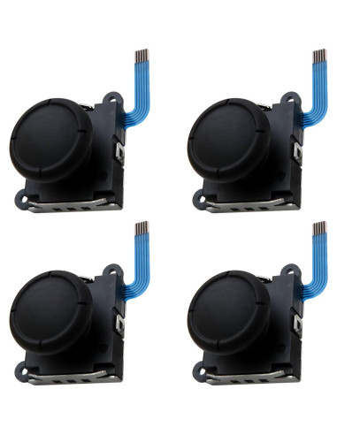 Palanca Analógica Reemplazo USonline911 para Joy-Con Nintendo Switch - Negro