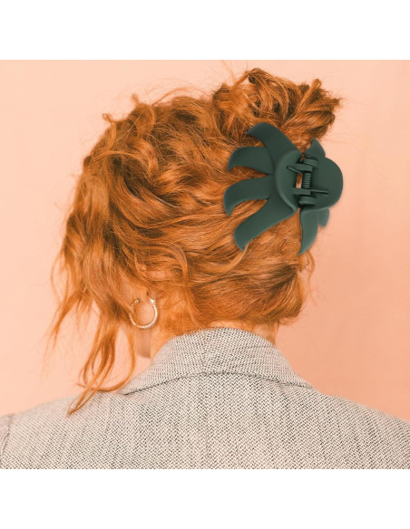 Garras de Cabello Antideslizantes Lolalet - Paquete de 5 Clips Multicolor